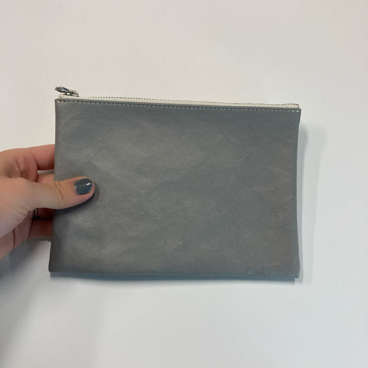 REEL/Flat zip pouch　size:M（フラットジップポーチ）