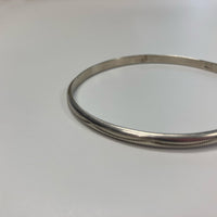 FIRST AMERICAN TRADERS/Sterling Silver Bangle OB